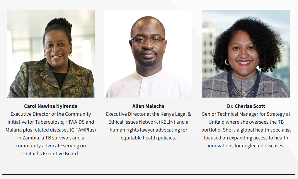 We asked three people working across the TB response to reflect on what inclusion really means – and what it will take to make inclusive TB care a reality.