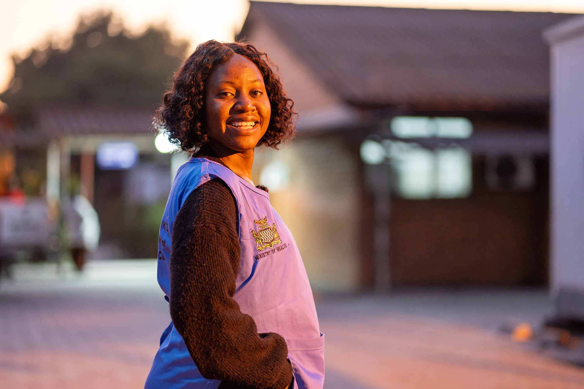 Hawa Mbewe, a community-based volunteer who brings HIV prevention to people where they live, in the markets, homes and bars of Chawama. Photo: Unitaid / Luke Katemba